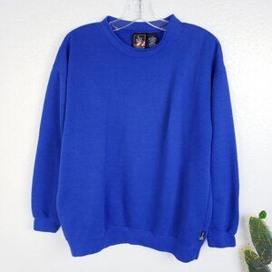 Vintage Jcpenney Olympics USA Sweatshirt size Large Blue Official Apparel